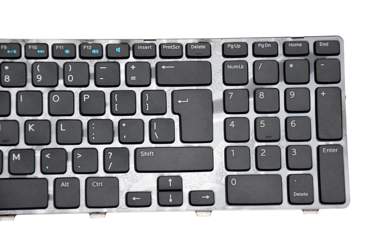 E-USZeeGaa New English Laptop Replacement Keyboard for Dell Inspiron 17R 3721 Series 5721 3737 5737 N3721 N5721 M731R 5735 US Layout