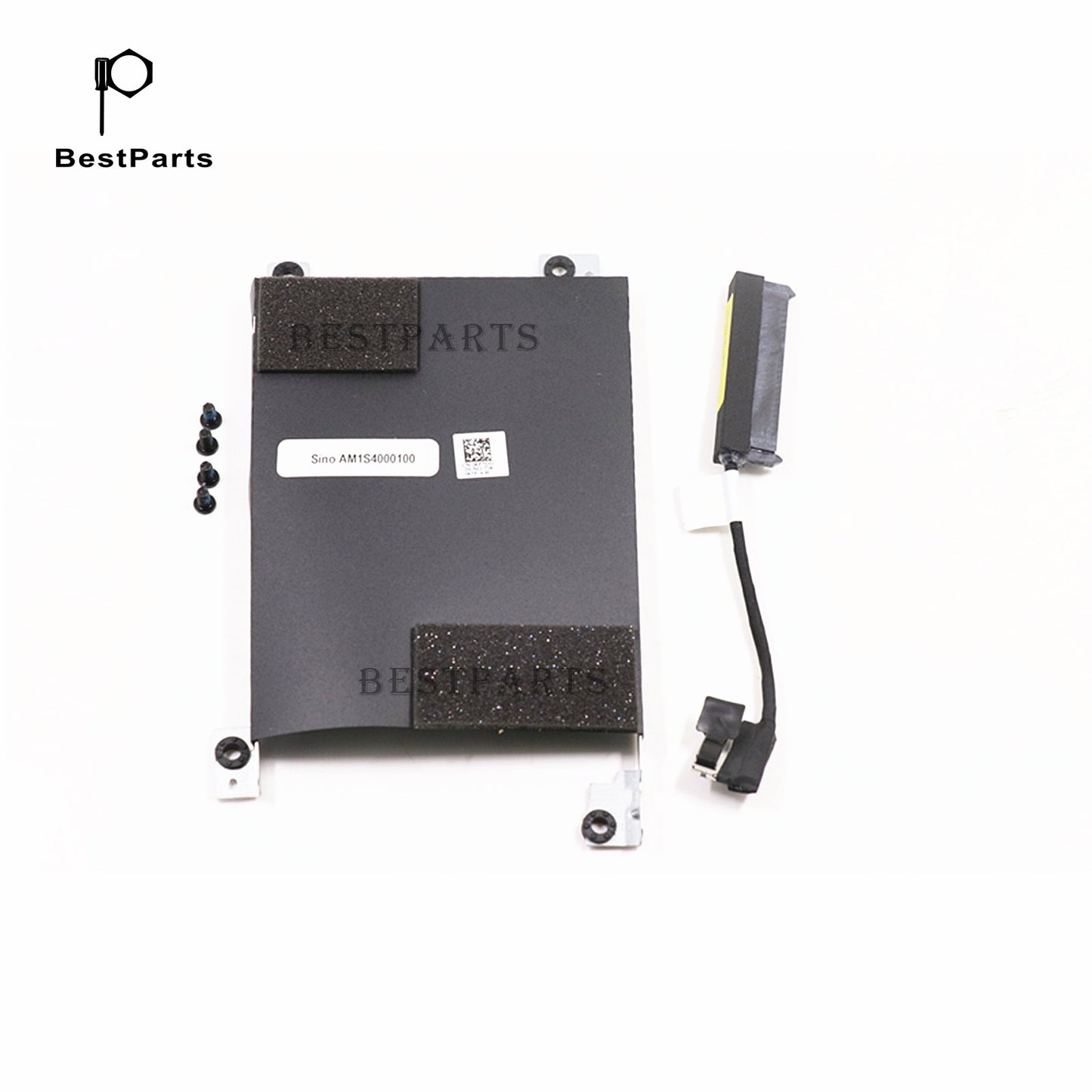 BestParts Hard Drive Cable Connector + HDD Caddy Bracket Replacement for Dell Latitude 5580 Dell Latitude 5590 5580 5591 M3520 M3530 6F7DD 6NVFT
