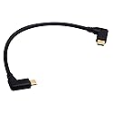 zdyCGTime Type c 3.1 Extension Cable 90 Degree USB 3.1 Type C Male to Male Gen 2 (10Gbps) Connector Extension Cable, Supports Charging, Data, Audio