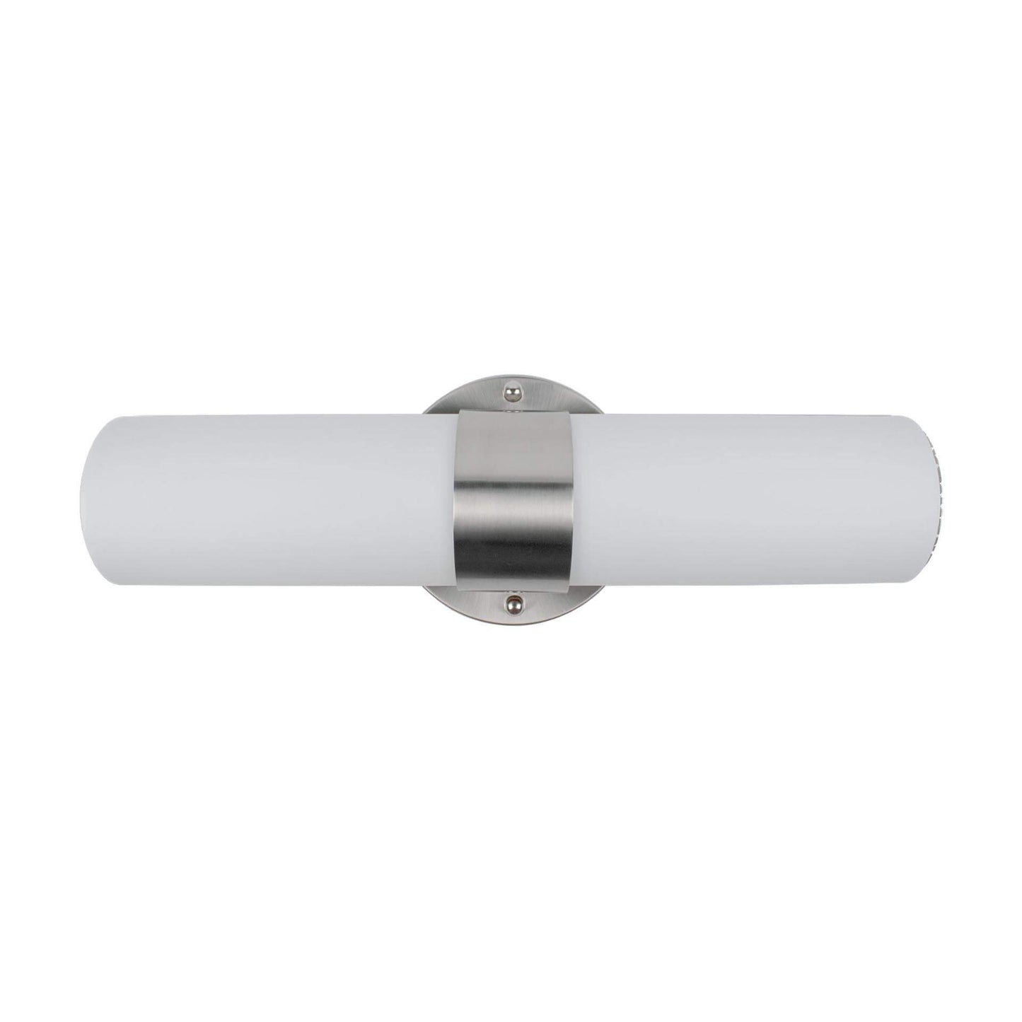 Ultralux 18 Inch Classic LED Wall Vanity Light - 23W, 3000K Damp Location Approved, 1200 Lumens Brushed Nickel Finish, Wall Mount TRIAC Dimmable