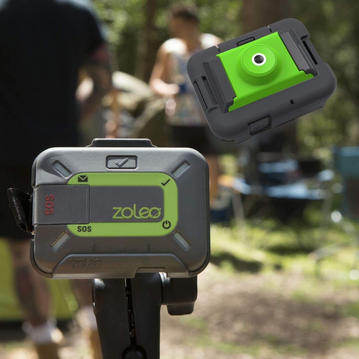 ZOLEO Cradle Kit Accessory Including 3 Inserts - Belt Clip, Strap Infill Connector and Camera Tripod Mount