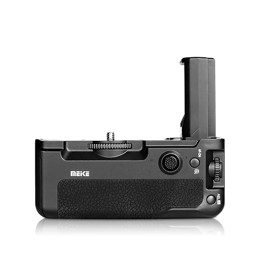 Meike MK A9 Professional Vertical Battery Grip for Sony A9 A7RIII A7III Camera Replacement for Sony VG-C3EM