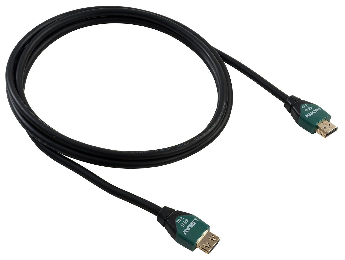 Liberty's Ultra Series Nebula with Ethernet 48G HDMI Cable 4K, 8K, and 10K Resolutions 1.0 Meter (3 Feet) Cable Length.Laptop, PC, Gaming, Projector