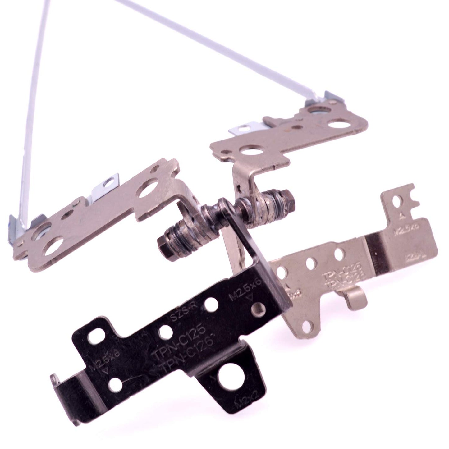Deal4GO Right & Left LCD Screen Hinges kit Replacement for HP Pavilion 15-AC 15-AY 15-AF 15-AJ 15-BA 15-AC121DX 250 G4 255 G4