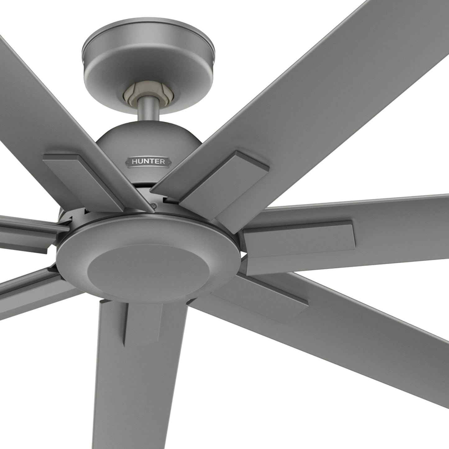 Hunter Fan 60 Inch Casual Matte Silver Finish Outdoor Ceiling Fan With 7 Blades (Renewed)
