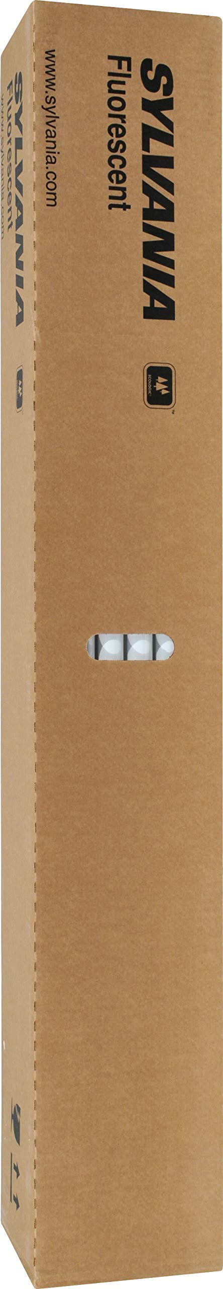 Sylvania 32 Watt, T8, 3500K, Neutral White, 85 CRI, Medium Bi-Pin base, Fluorescent Tube