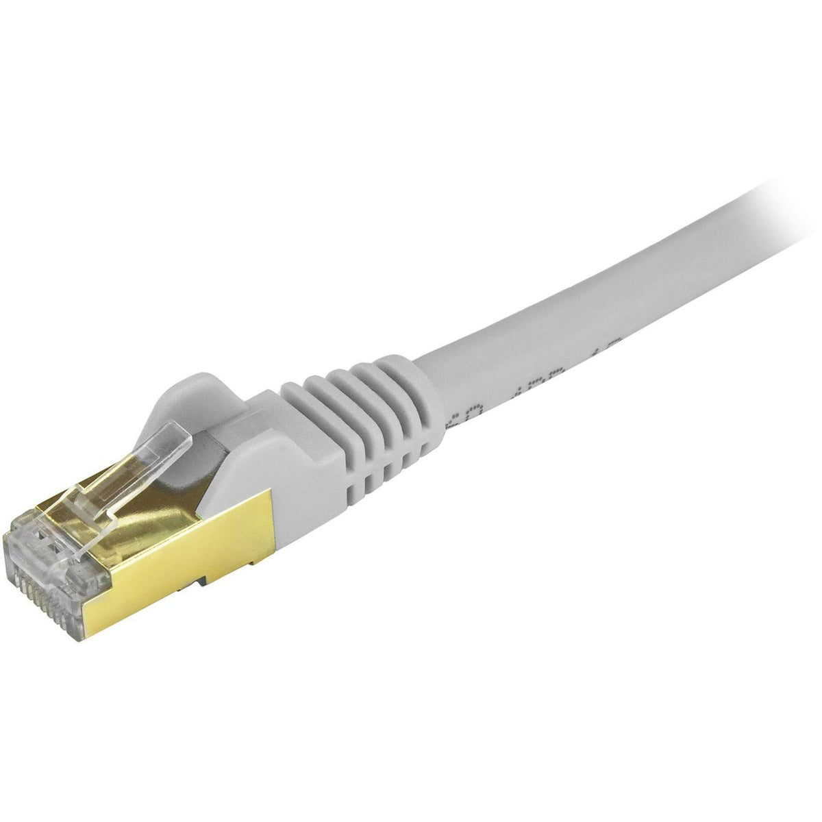 StarTech 25ft Cat6a Snagless Ethernet Cable, Gray (C6ASPAT25GR)