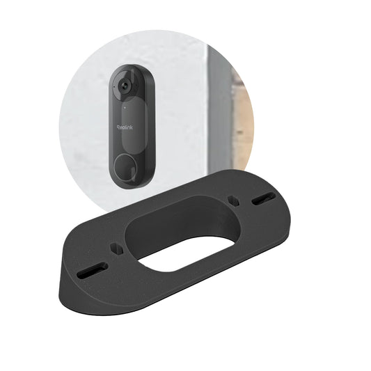 SplashNColor Angled Doorbell Mount Compatible with Reolink Video Doorbell Camera 2K 5MP - Heavy Duty ABS Reolink Mount for Secure Installation