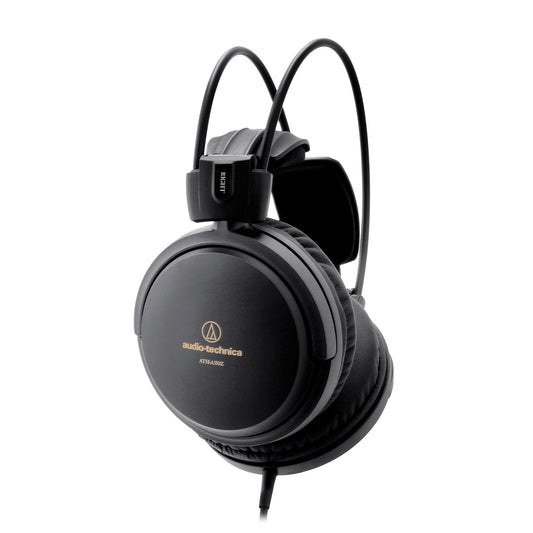 Audio-Technica ATH-A550Z Art Monitor Closed-Back Dynamic Headphones, Black