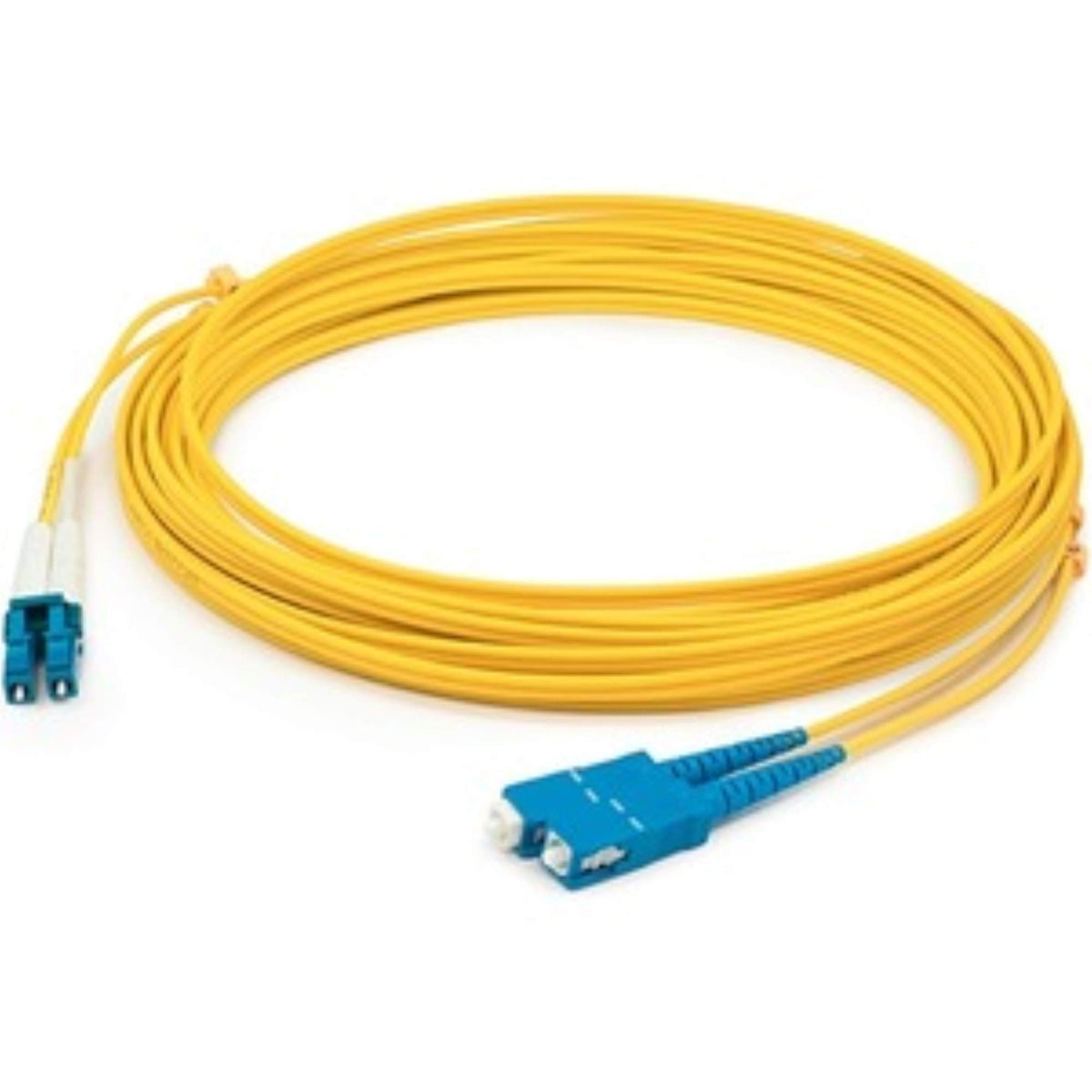 AddOn 7m OS1 Yellow Duplex Patch Cable