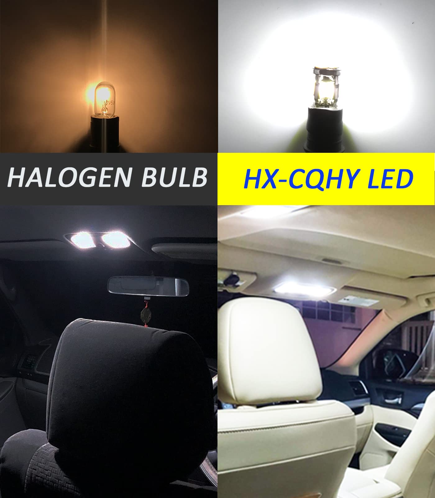 194 T10 168 W5W LED Bulb, Extremely Bright 12V 11SMD 5630 Chipset Bulb