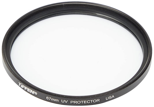 Tiffen 67UVP Slim 67mm UV Protection Filter for Camera Lens, Clear Optical Glass, Impact Resistant