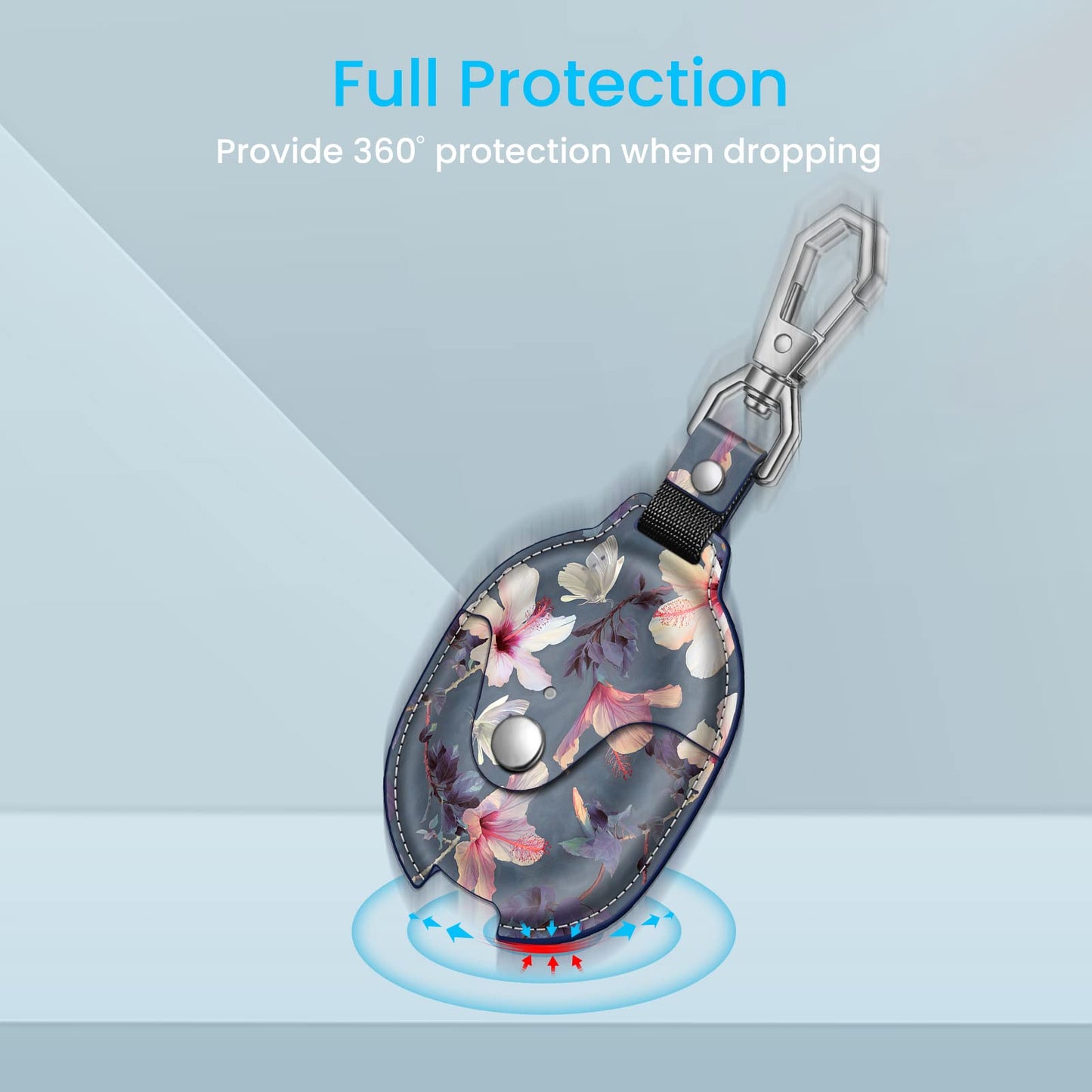 Fintie Protective Case for Google Pixel Buds Pro 2 (2024) / Google Pixel Buds Pro (2022), Premium PU Leather Slim Fit Metal Snap Closure Portable