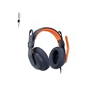 Logitech Zone Learn Wired Headsets for Learners, Comfortable and Adjustable fit for Kids, Replaceable Accessories, Mic, 3.5mm AUX and USB-C