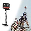 SUREWO Aluminum Alloy Extension Arm Metal Pole Mount Extension Stick Mount Compatible with GoPro Hero 13/12/11/10/9/8/7/6/5