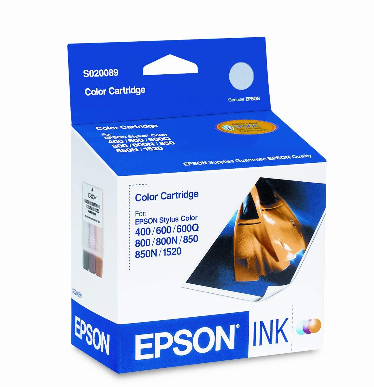 Epson Stylus S020089 Inkjet Cartridge (Color)