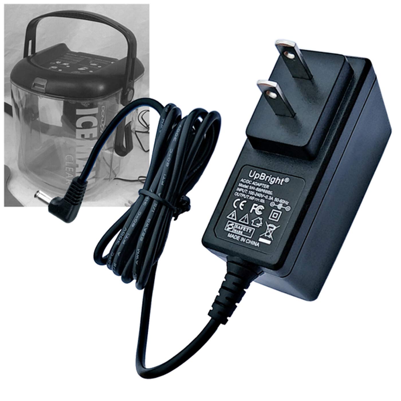 UpBright 8.5V AC/DC Adapter Compatible with AOEM ADS010C-W085090 13-4882-0-00000 134882000000 Donjoy Iceman Don Joy Ice Man Clear 3 Clear3 Cold Wrap…