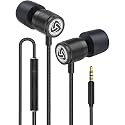 LUDOS Ultra Wired Earbuds in-Ear Headphones, 5 Years Warranty, Earphones with Microphone, Noise Isolating Ear Buds, Memory Foam for iPhone, Samsung