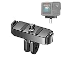 1-Pack Magnetic Adapter Mount for GoPro Hero 13, Quick Release Mount Aluminum Magnetic Latch with 1/4" Screw,Dual-Claws Interface, Compatible