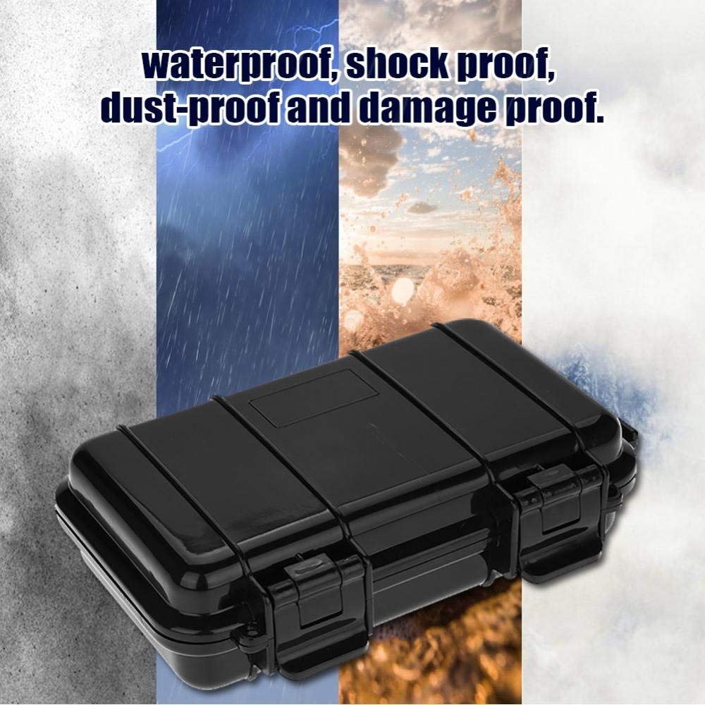Eboxer Protective Case, Outdoor Shockproof Storage Case with Sponge for Loading Smartphone Hard Drive and Other Small Electronic Devices (A)