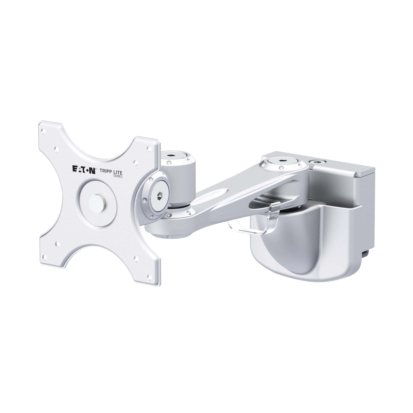 Eaton Tripp Lite Monitor Mount 12.6" Extension Arm for DMSWKITTAA Slat Wall Mount System, Full Swivel + Rotation, VESA Compliant for 13" to 32"