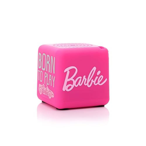 Bitty Boomers Mattel: Barbie - Barbie Phrases - Bitty Box 1.3 Inch Keychain Bluetooth Speaker