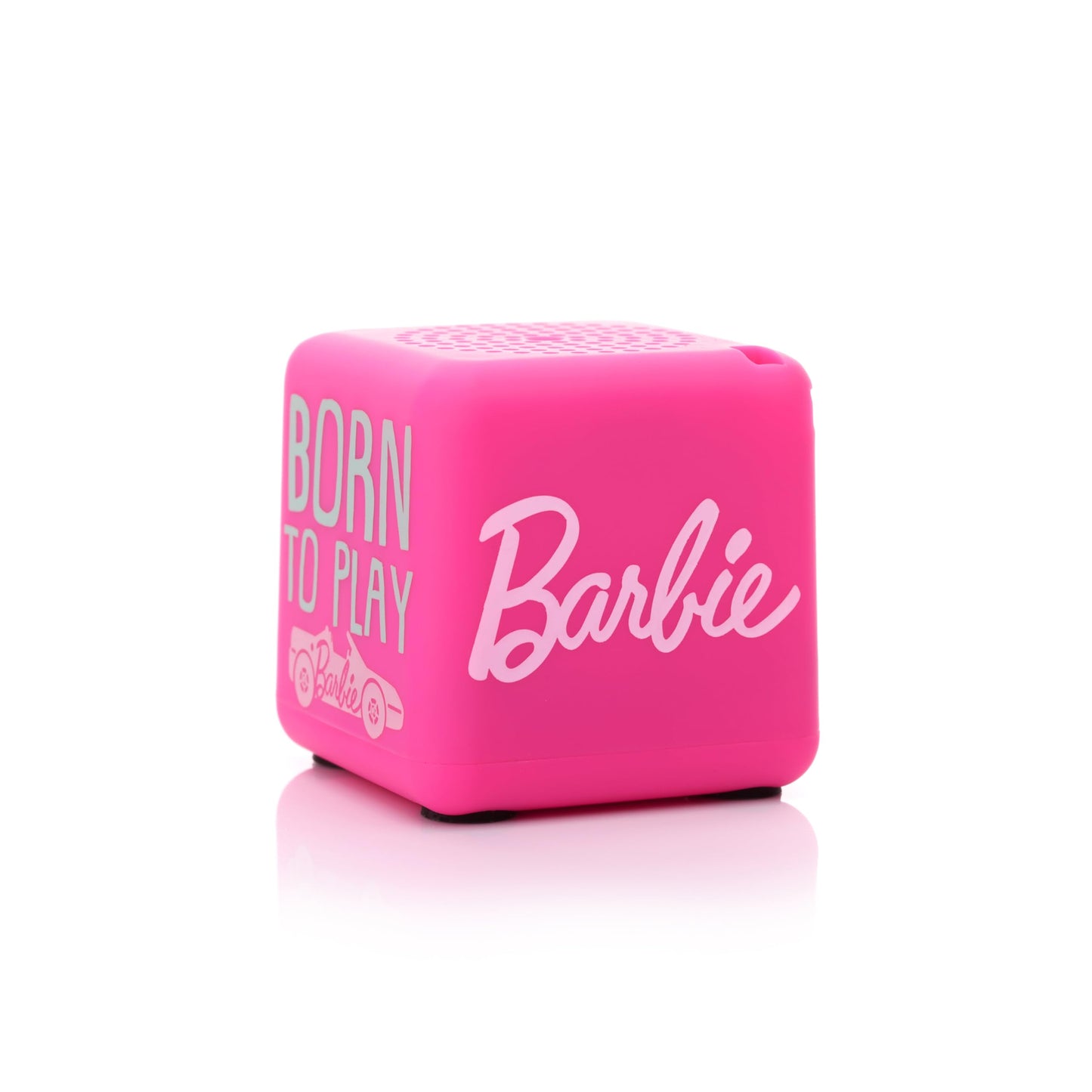 Bitty Boomers Mattel: Barbie - Barbie Phrases - Bitty Box 1.3 Inch Keychain Bluetooth Speaker