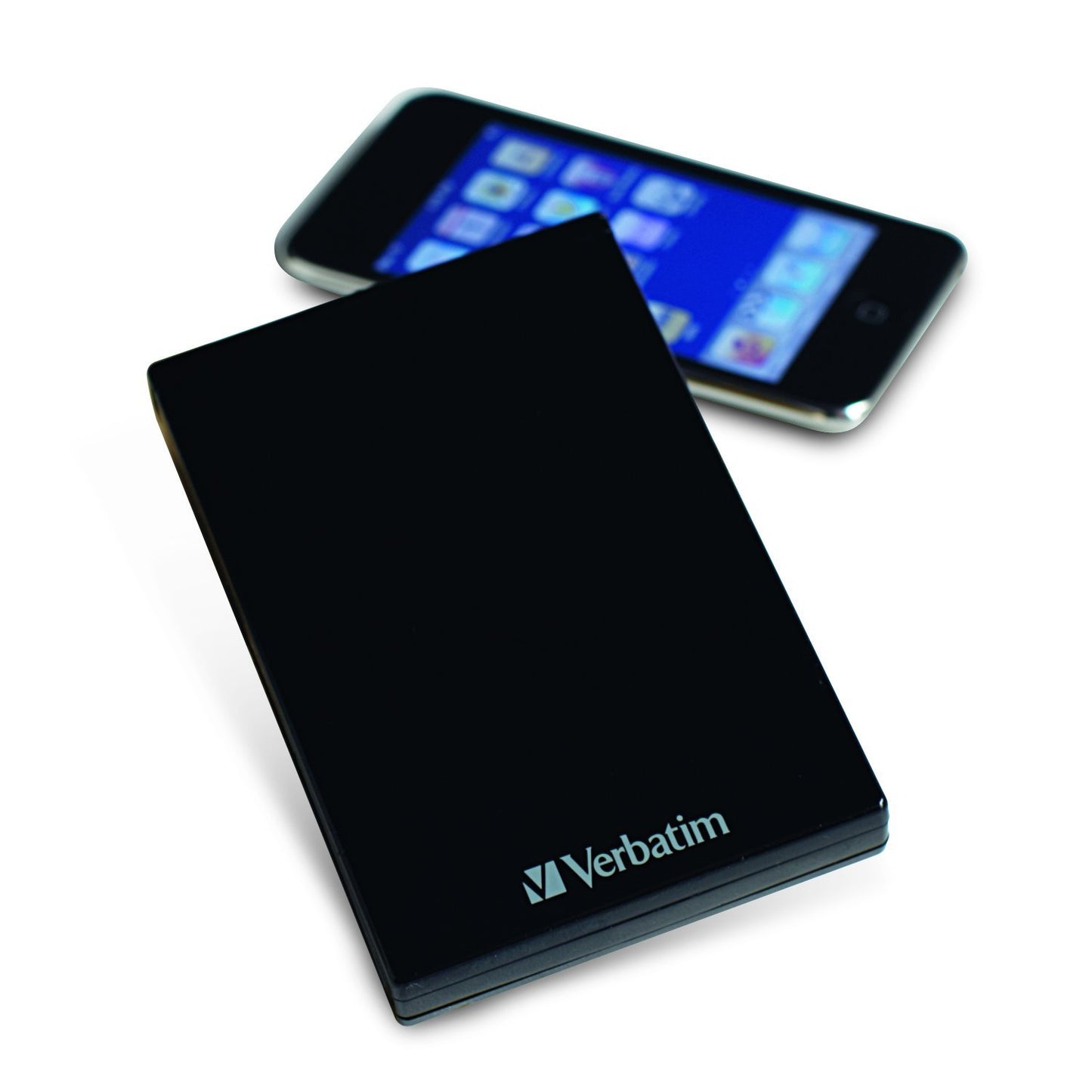 Verbatim Acclaim 1 TB USB 2.0 Portable External Hard Drive 97393 (Piano Black)