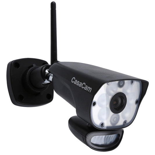 CasaCam GuardianCam Air | AC Powered 720p Spotlight Camera for VS1002 and VS802 Wireless Security System, Add-on Camera, Weather Proof, Two-Way Audio