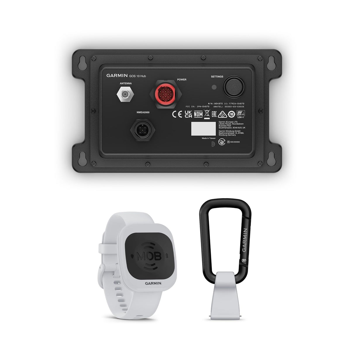 Garmin OnBoard™ Mob Tag, Wireless, Part of a Wireless Mob System, White