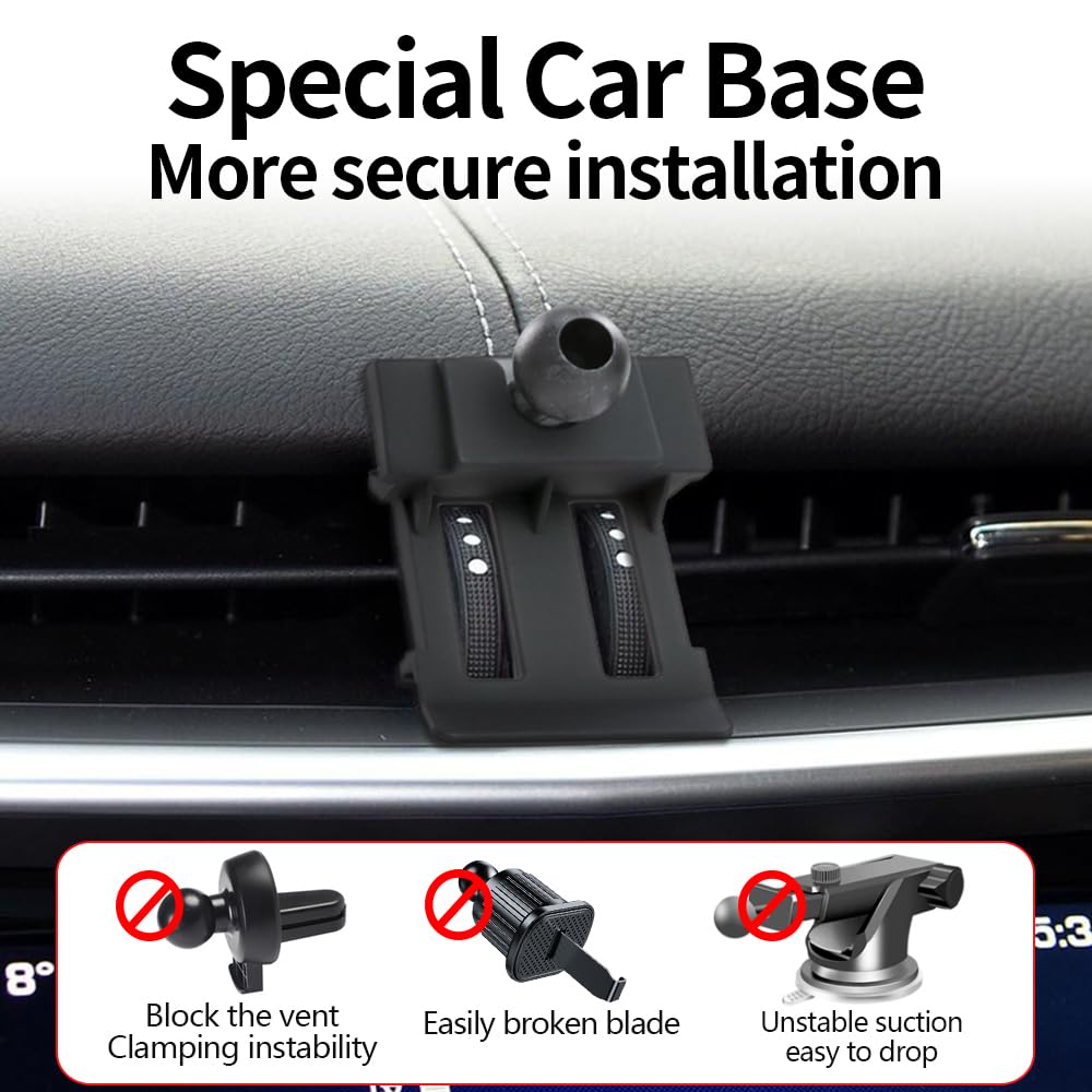 YEGZA Car Phone Holder for Cadillac XTS 2013 2014 2015 2016 2017 2018 2019 Auto Accessories Navigation Bracket Interior Decoration Dashboard Cell