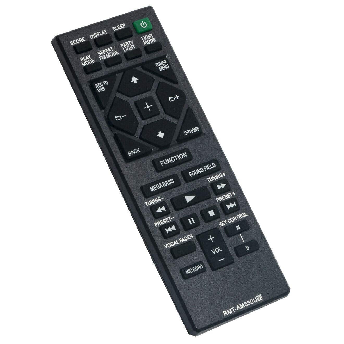 New RMT-AM330U Replace Remote Control for Sony Audio MHC-M20 MHC-V21 MHC-V50 MHC-V50 MHC-V71
