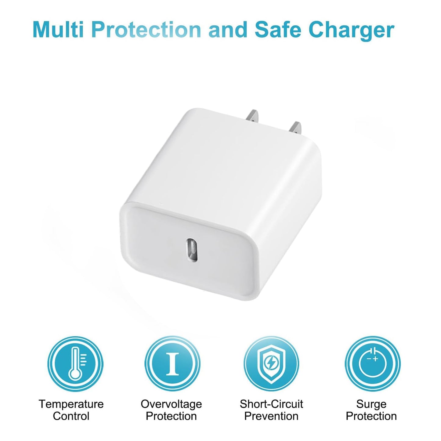 i Phone 17 Charger Fast Charging?USB c Charger?wall Charger with 6ft USB to USB Cables,Compatible with iPhone17/17 Air/17 Pro/17 Pro Max/16/16 Plus/16