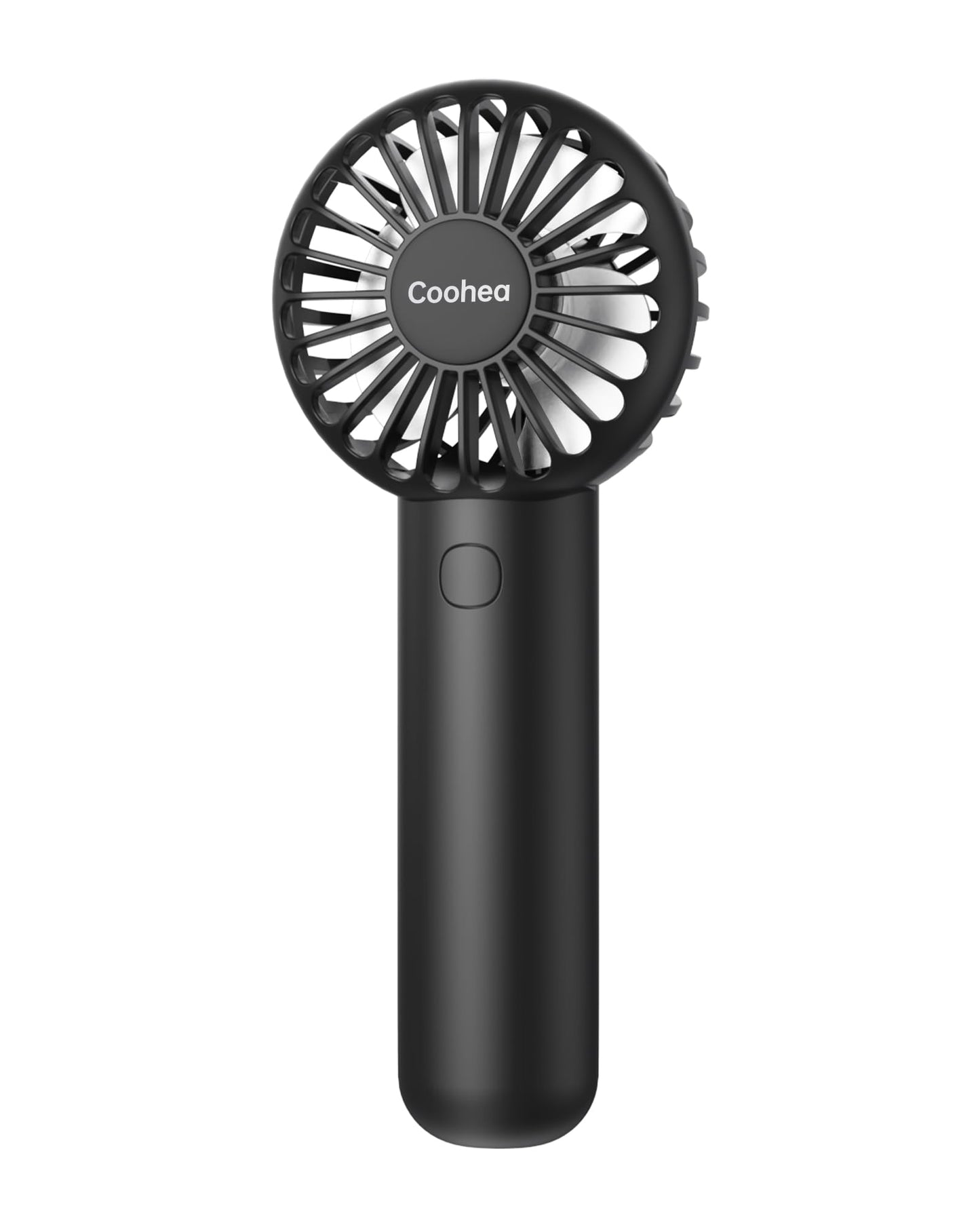 Coohea Mini Handheld Fan, 3 Speed, 3-in-1 Small Rechargeable Portable Fan