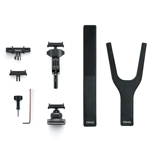 Osmo Road Cycling Accessory Kit (Dual-Direction Quick-Release), Compatibility: Osmo Action 6, Osmo Nano