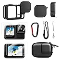 AAIOOEA Accessories Kit for GoPro Hero 13 Black Protective Silicone Case Screen Protector Lens Cap Lanyard and Storage Case Go Pro Hero 13