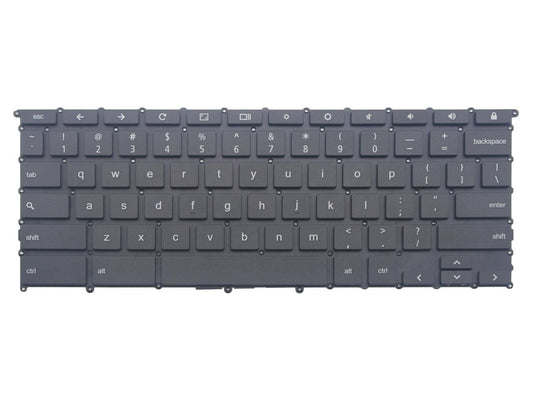 ndliulei Laptop Keyboard Replacement for Asus Chromebook C100, C100P, C100PA (Black, 104 Keys, PS/2, US Layout)