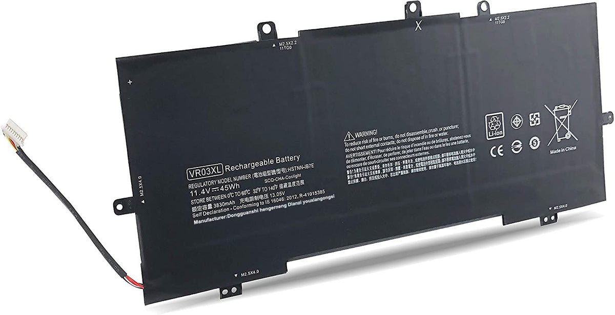 VR03XL VR03 Laptop Battery Replacement for HP Envy 13-d 13-d000 13-d010nr 13-d008na 13-d053s3 13-d040wm 13-d049tu 13-d040nr 13-d010nr 13-d022tu