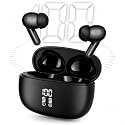 Cyberix Active Noise Cancelling Ear Buds, Bluetooth 5.4 True Wireless Earbuds with LED Power Display and Touch Control, Waterproof, Long Battery Life