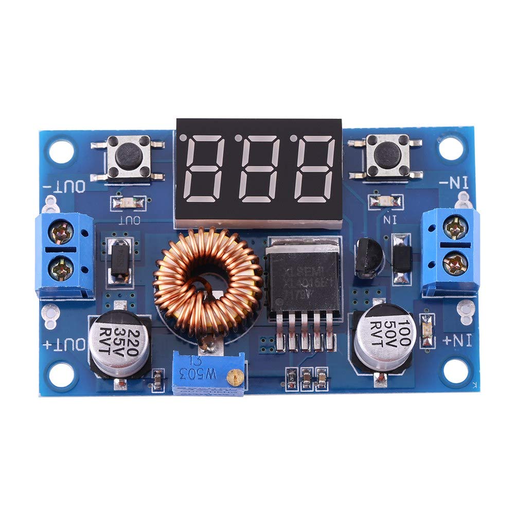 Adjustable Power Module DC-DC Converter 5A 4.0V~38V to 1.25V~36V Voltage Regulator for High-Power LED Driver Converter