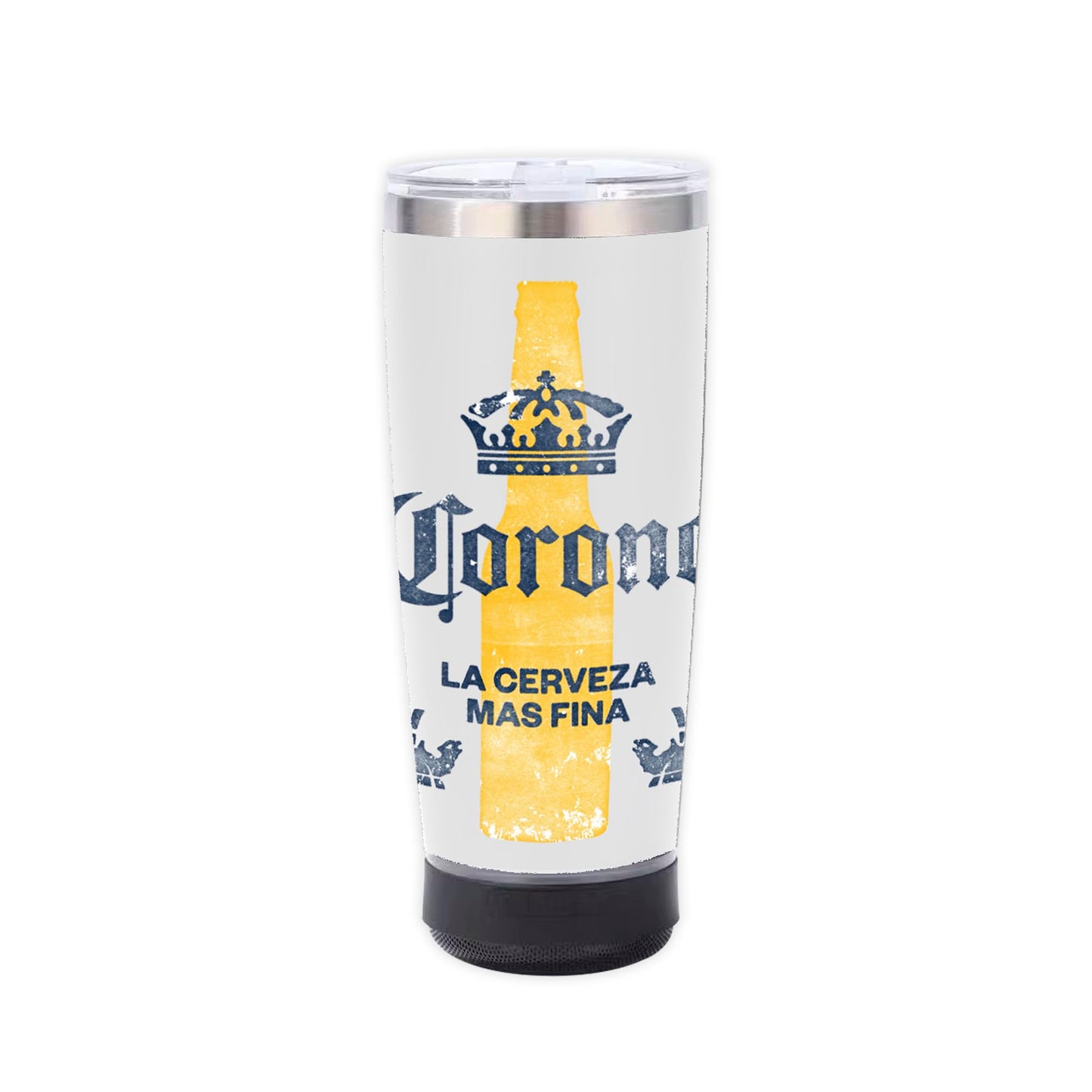 Corona Can Bluetooth Speaker - 30FT Range Can Shaped Portable Wireless Speaker, Bluetooth + AUX Support, 3 Hour Playtime, Perfect for Outdoor & Indoor