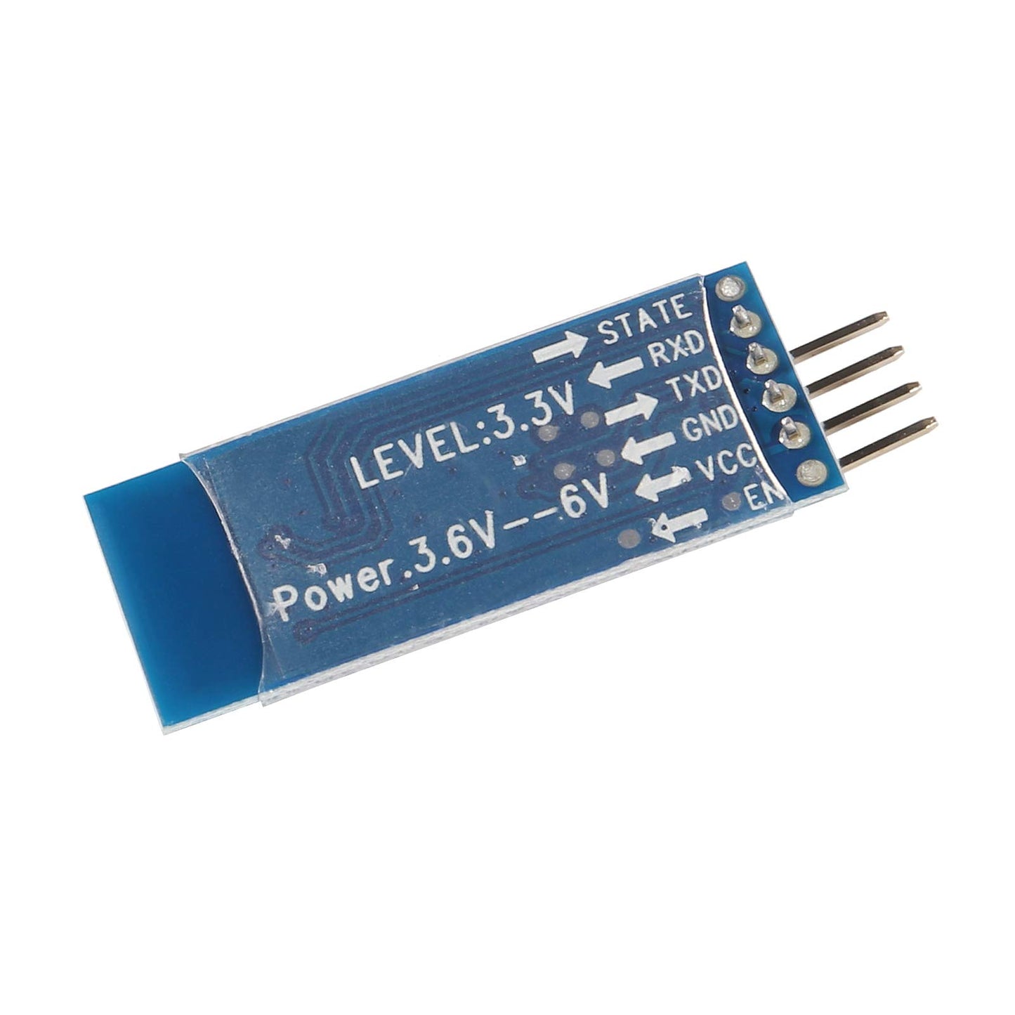 ACEIRMC 10pcs HC-06 RS232 4 Pin Wireless Bluetooth Serial RF Transceiver Module Bi-Directional Serial Channel Slave Mode for Arduino