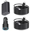 Samsung Type C Charger Fast Charging Kit,25W PD USB C Wall/Car Super Fast Charger with 6.6Ft Charger Cable for Samsung Galaxy S26/S26 Ultra/S26+/S25