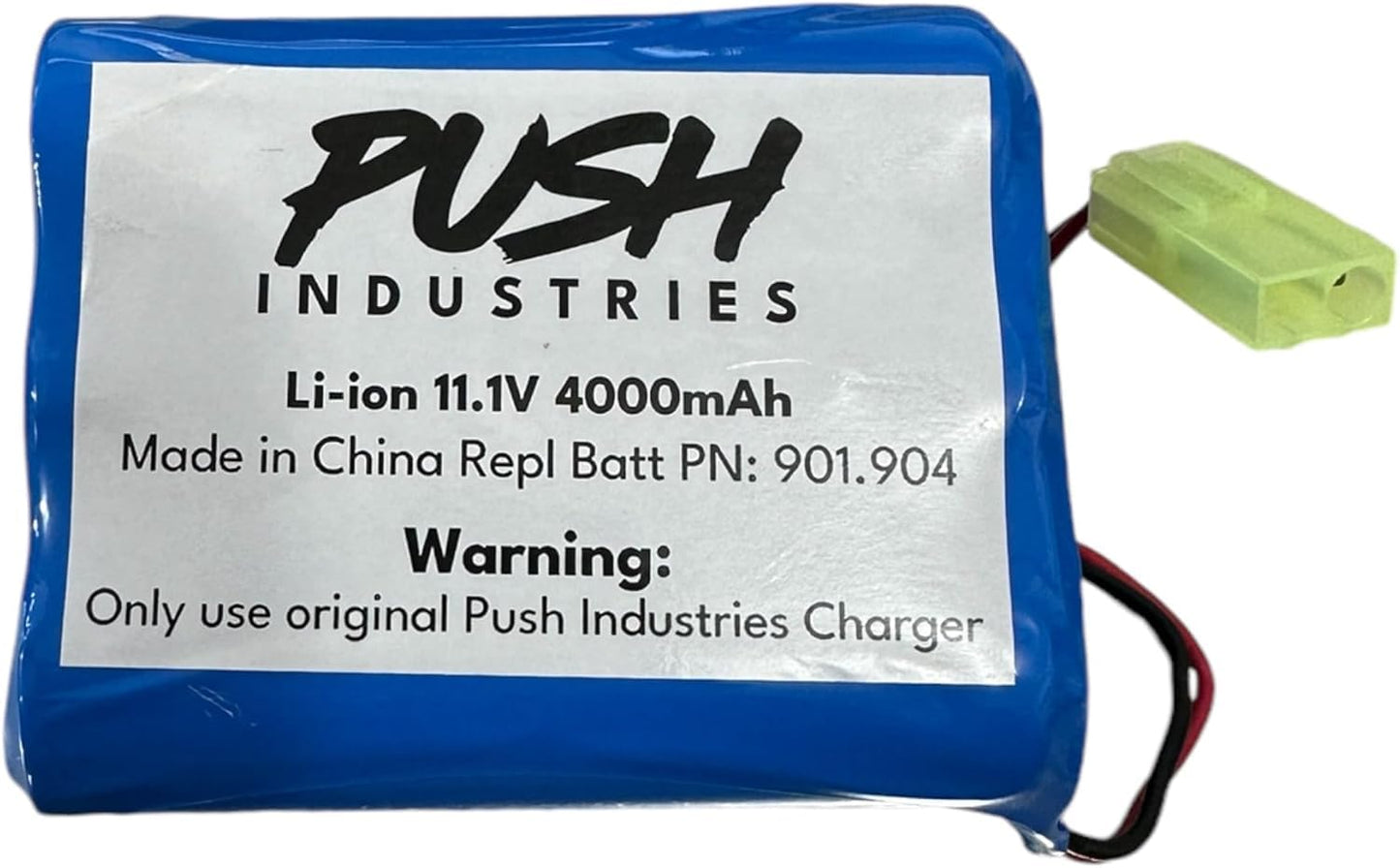 Push Industries 901.904 Spare Rechargeable Battery for Vortex Multi-Speed Kennel & Crate Fan (11.1V Lithium-Ion)