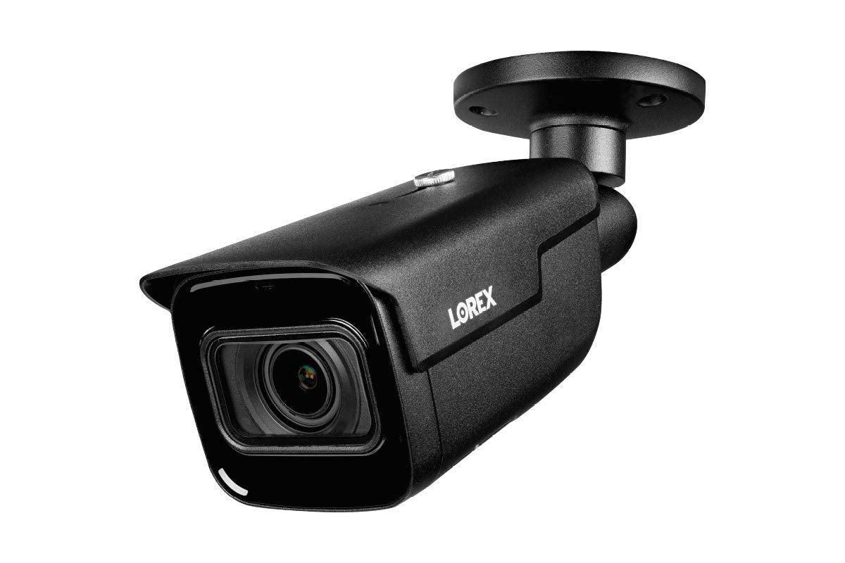 Lorex 4K 32-Channel Nocturnal NVR System with Nocturnal 3 Smart IP Optical Zoom Security Cameras with Real-Time 30FPS Recording 24 / Black