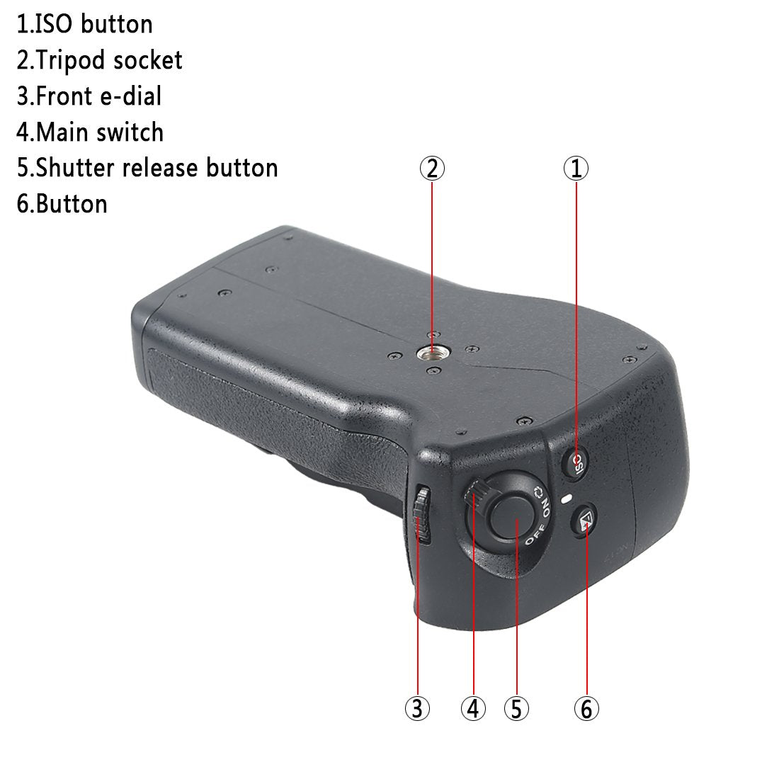 DSTE® Pro D-BG4 Vertical Battery Grip + 2X D-LI90 Battery for Pentax K-7 K-5 K-5ii K-5iis Digital Cameras