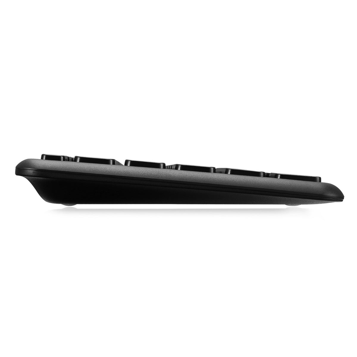 Adesso WKB-4050UB Wireless Keyboard with Built-in Touchpad, 24GHz RF Technology, Ultra-Slim Scissor Switch Keys, 30ft Range, USB Wireless Receiver