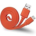 SCOVEE Charger Cord for JBL Speaker,Flat Micro USB Charging Power Supply Cable Cord Line for JBL Speaker Earphone Headphone Charge Replacement 3FT