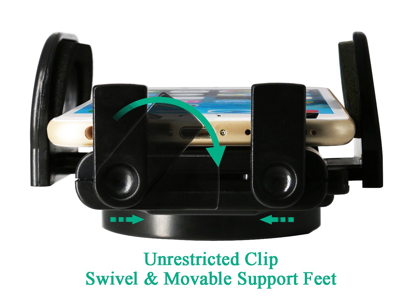 Windshield Phone Car Holder Universal Car Phone Holder Mount Strong Suction Cup Phone Holder for Car Windshield Car Phone Mount One Button Design