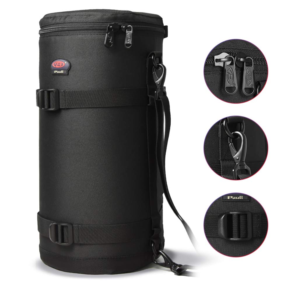 BPAULL Lens Pouch For DSLR Camera Lens Fits for Canon, Nikon, Pentax, Sony, Olympus, Panasonic, and other Lens